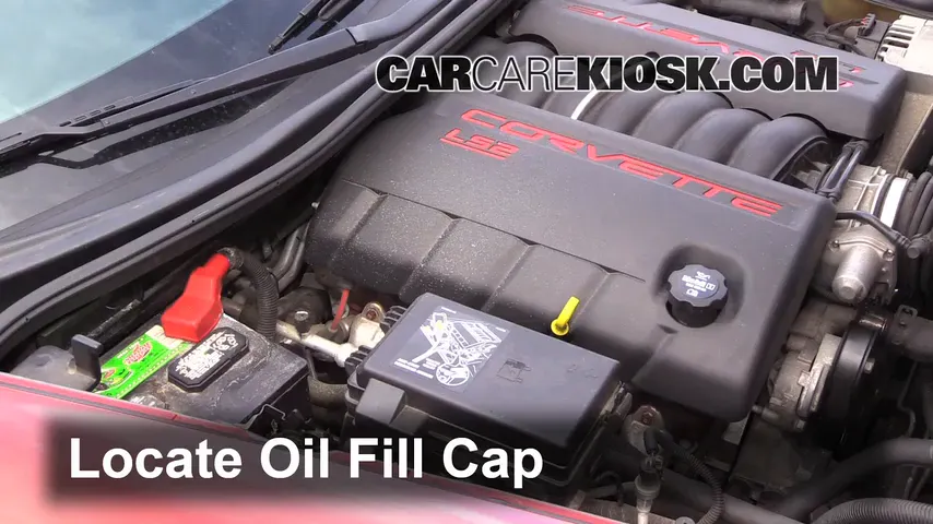 2006 Chevrolet Corvette 6.0L V8 Convertible Oil